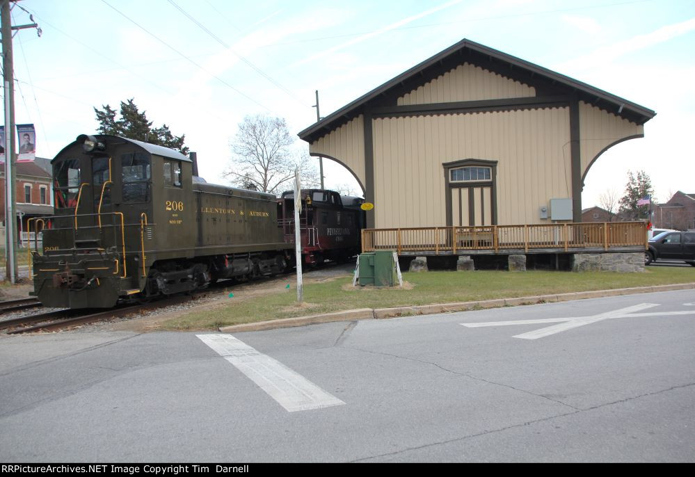 ALLN 206 at the depot